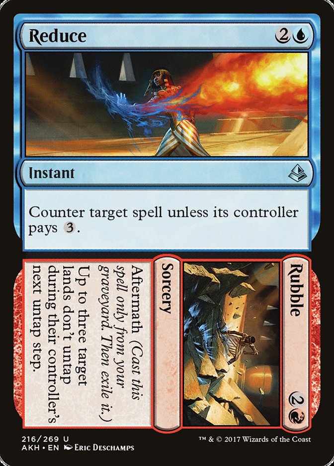 Reduce // Rubble [Amonkhet] | Gate City Games LLC