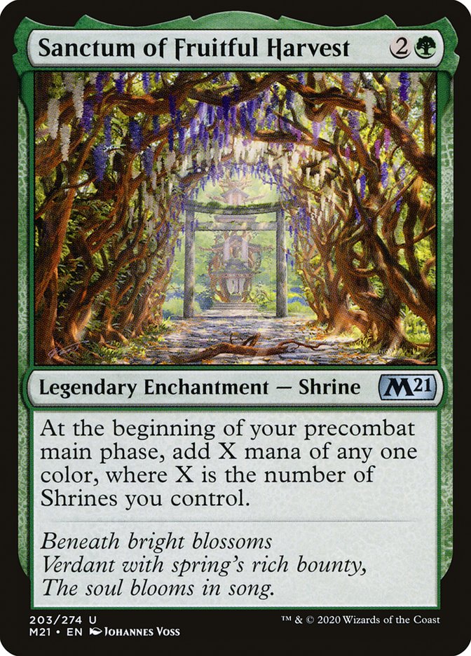 Sanctum of Fruitful Harvest [Core Set 2021] | Gate City Games LLC