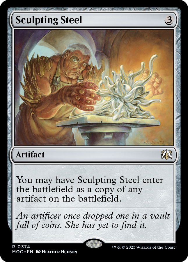 Sculpting Steel [March of the Machine Commander] | Gate City Games LLC