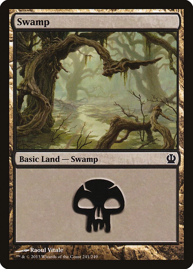 Swamp (241) [Theros] | Gate City Games LLC