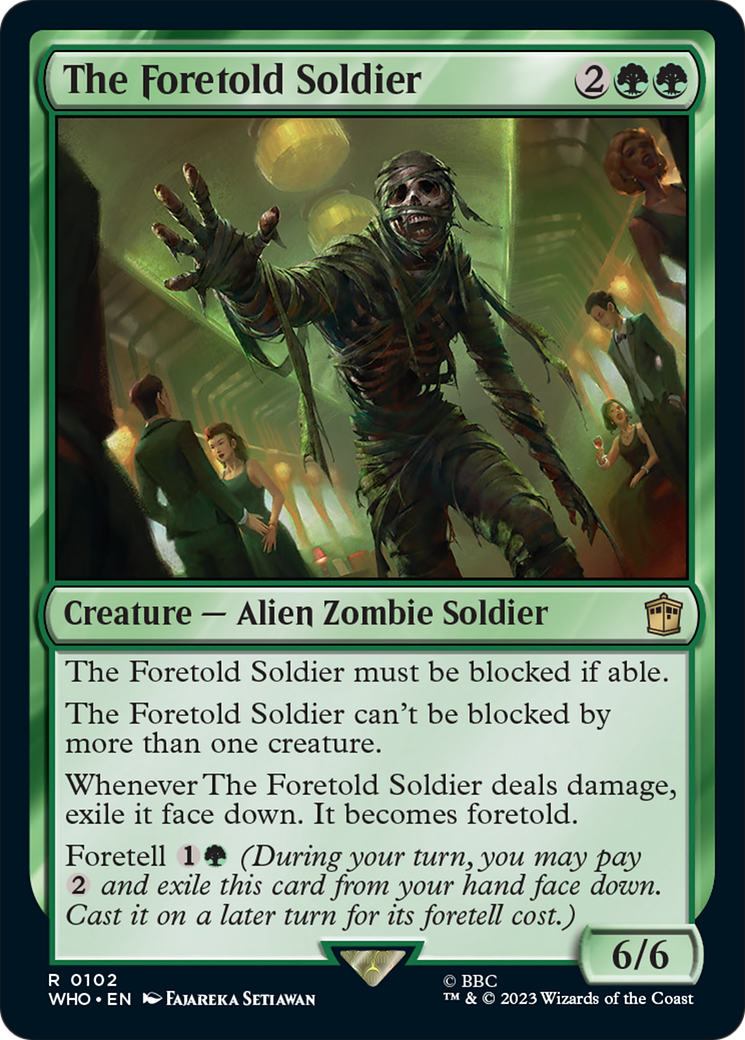 The Foretold Soldier [Doctor Who] | Gate City Games LLC