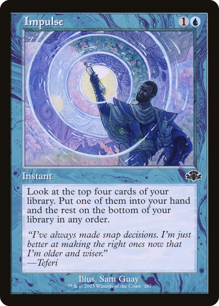 Impulse (Retro) [Dominaria Remastered] | Gate City Games LLC