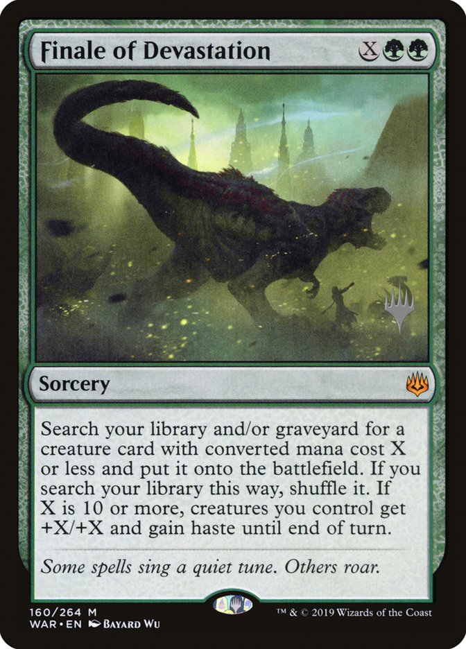 Finale of Devastation (Promo Pack) [War of the Spark Promos] | Gate City Games LLC