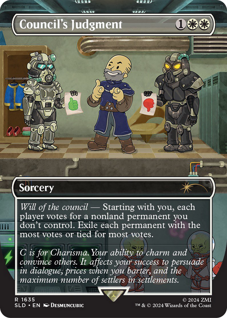 Council's Judgment (Rainbow Foil) [Secret Lair Drop Series] | Gate City Games LLC