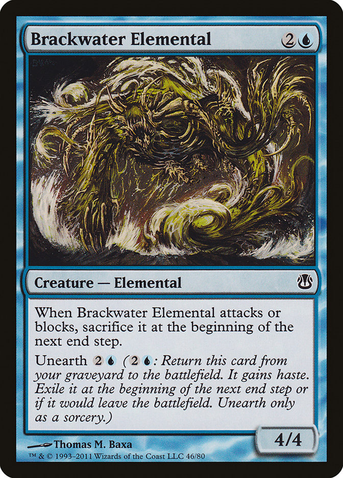 Brackwater Elemental [Duel Decks: Ajani vs. Nicol Bolas] | Gate City Games LLC