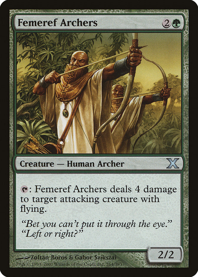 Femeref Archers [Tenth Edition] | Gate City Games LLC