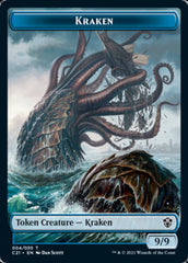 Wurm // Kraken Double-Sided Token [Commander 2021 Tokens] | Gate City Games LLC