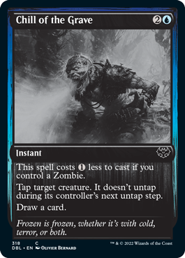 Chill of the Grave [Innistrad: Double Feature] | Gate City Games LLC