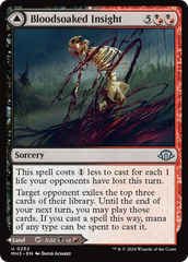 Bloodsoaked Insight // Sanguine Morass [Modern Horizons 3] | Gate City Games LLC