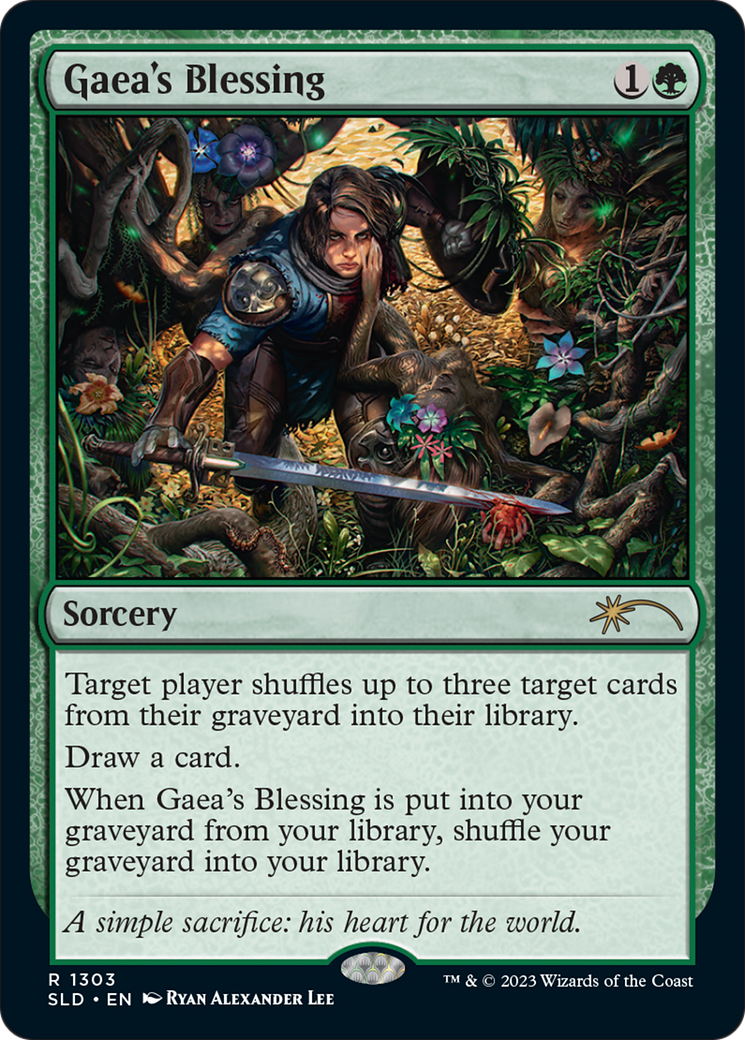 Gaea's Blessing [Secret Lair Drop Series] | Gate City Games LLC