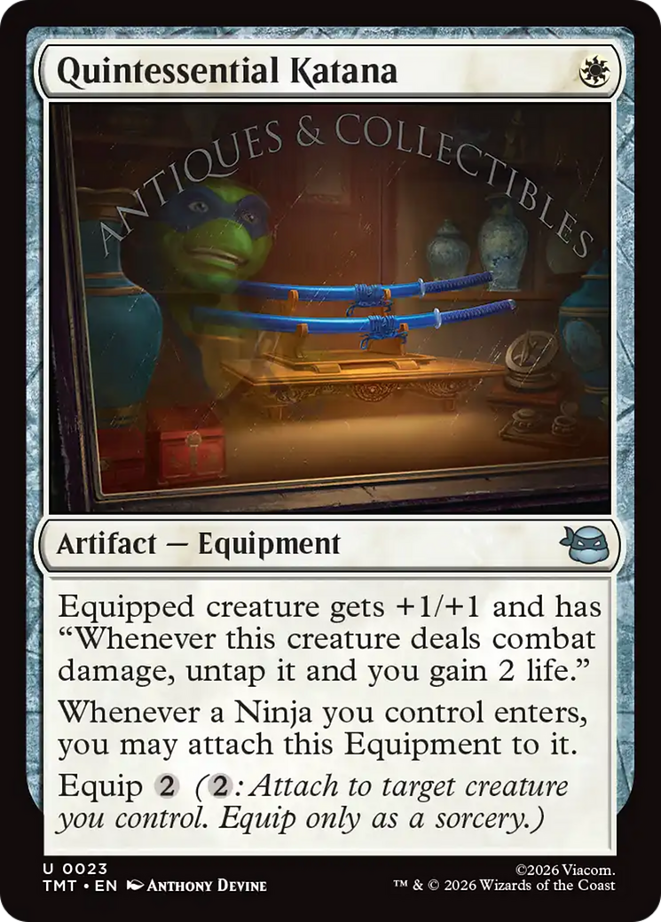 Quintessential Katana [Teenage Mutant Ninja Turtles] | Gate City Games LLC