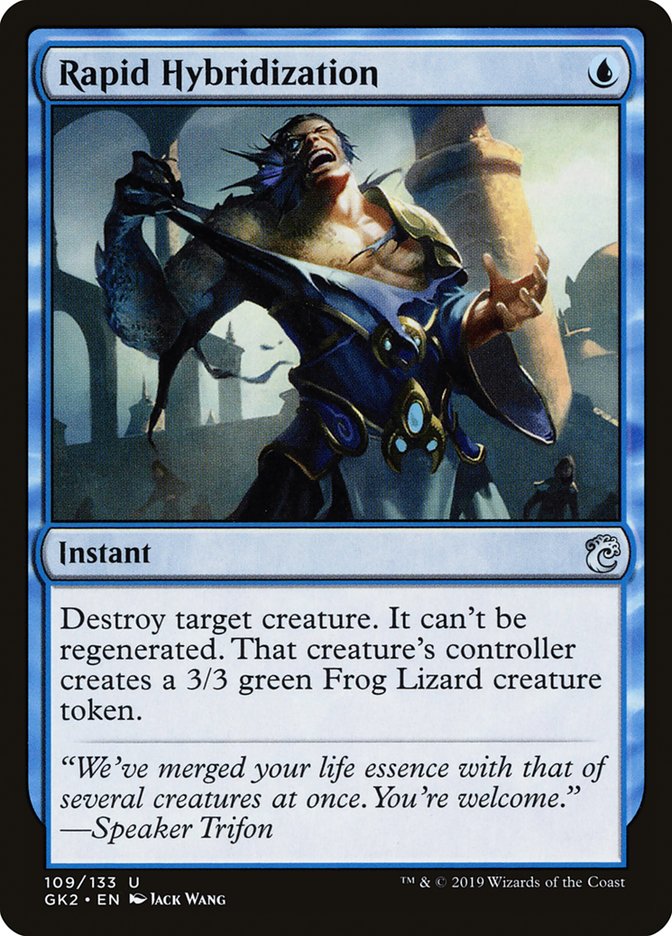 Rapid Hybridization [Ravnica Allegiance Guild Kit] | Gate City Games LLC