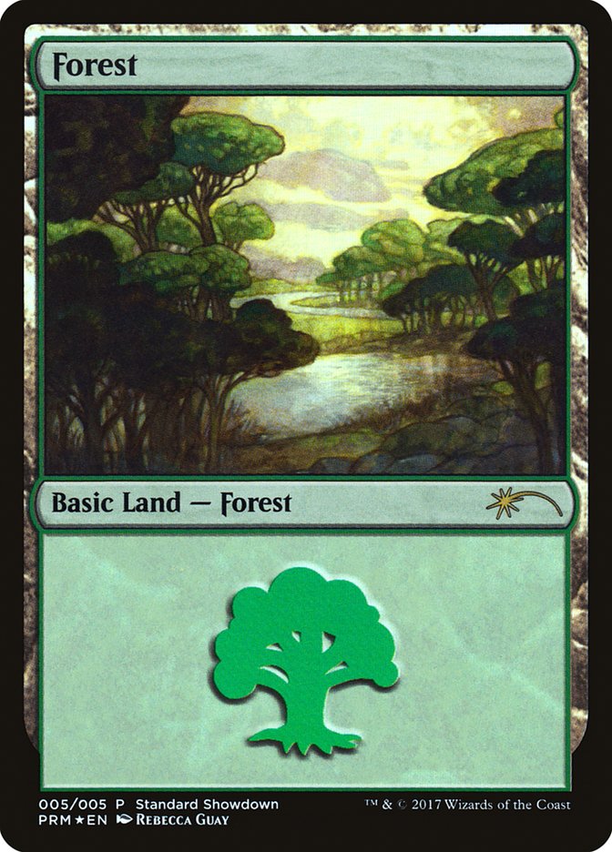 Forest (Rebecca Guay) [Standard Showdown Promos] | Gate City Games LLC