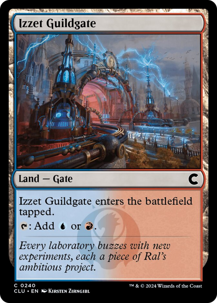 Izzet Guildgate [Ravnica: Clue Edition] | Gate City Games LLC