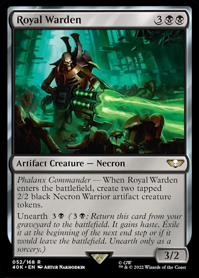 Royal Warden (Surge Foil) [Warhammer 40,000] | Gate City Games LLC