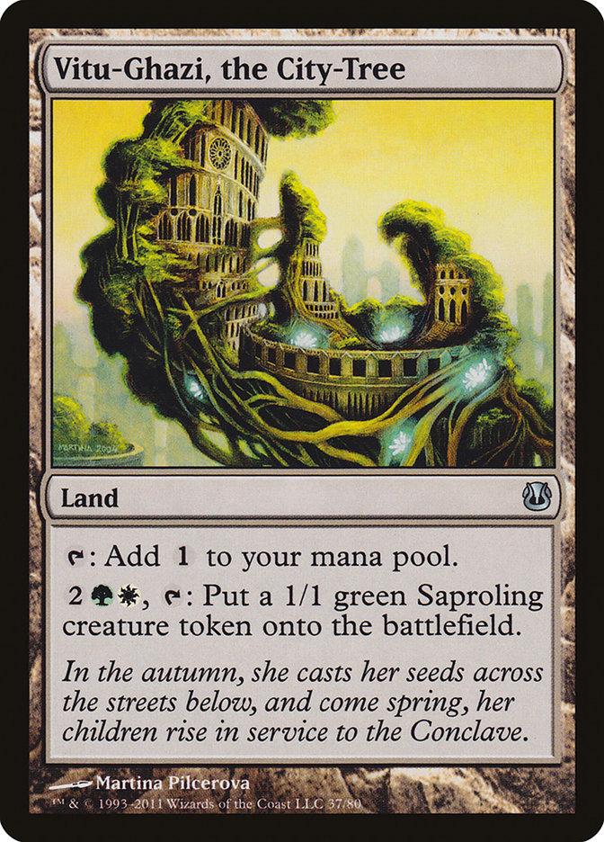 Vitu-Ghazi, the City-Tree [Duel Decks: Ajani vs. Nicol Bolas] | Gate City Games LLC
