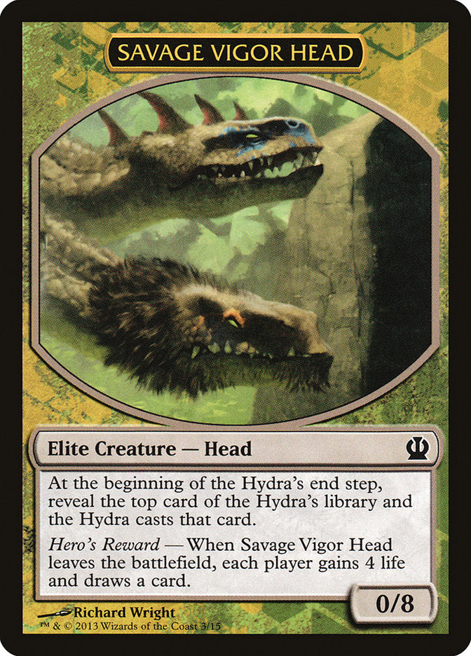 Savage Vigor Head [Theros Face the Hydra] | Gate City Games LLC