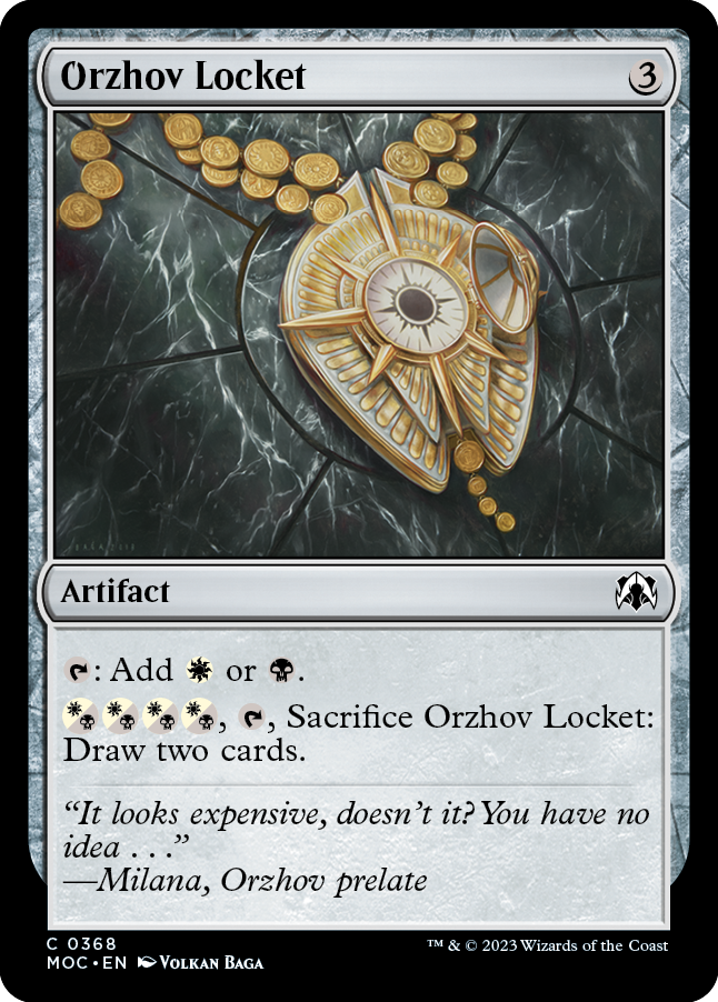 Orzhov Locket [March of the Machine Commander] | Gate City Games LLC