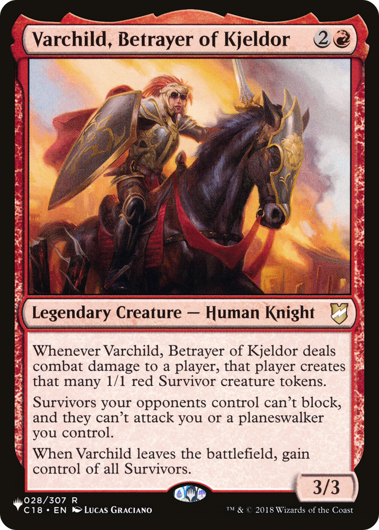 Varchild, Betrayer of Kjeldor [The List] | Gate City Games LLC