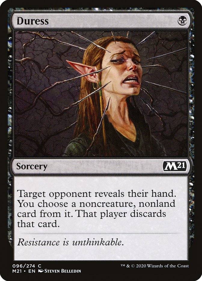 Duress [Core Set 2021] | Gate City Games LLC