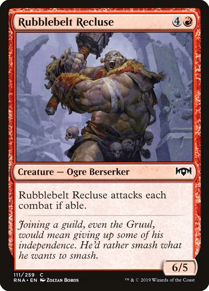 Rubblebelt Recluse [Ravnica Allegiance] | Gate City Games LLC