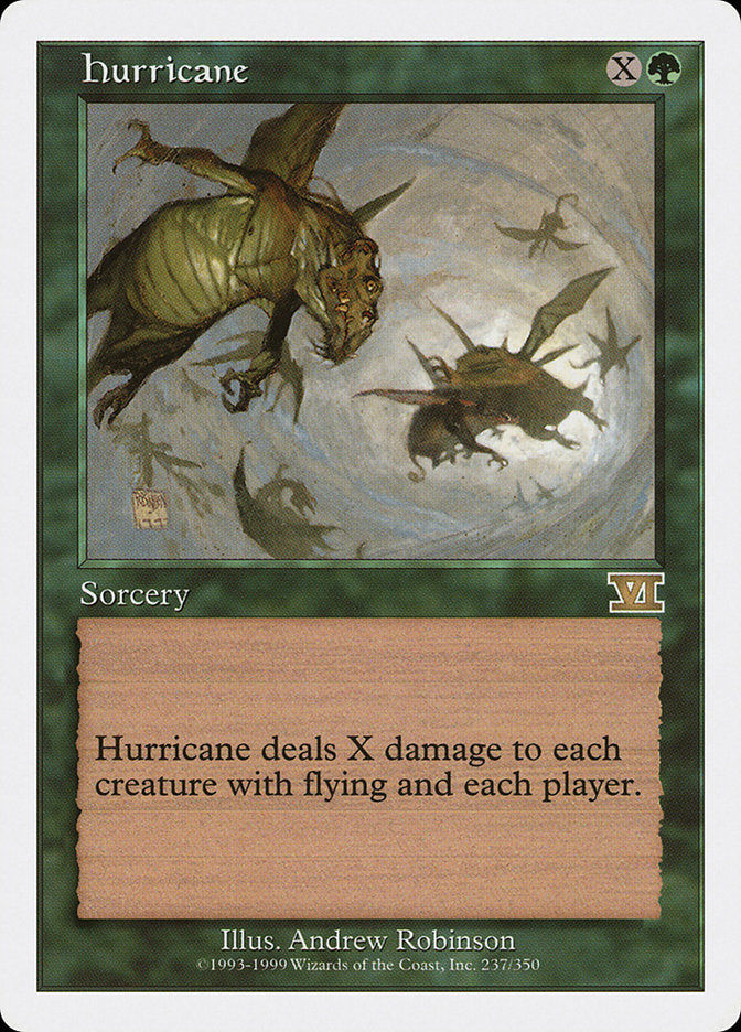 Hurricane [Classic Sixth Edition] | Gate City Games LLC