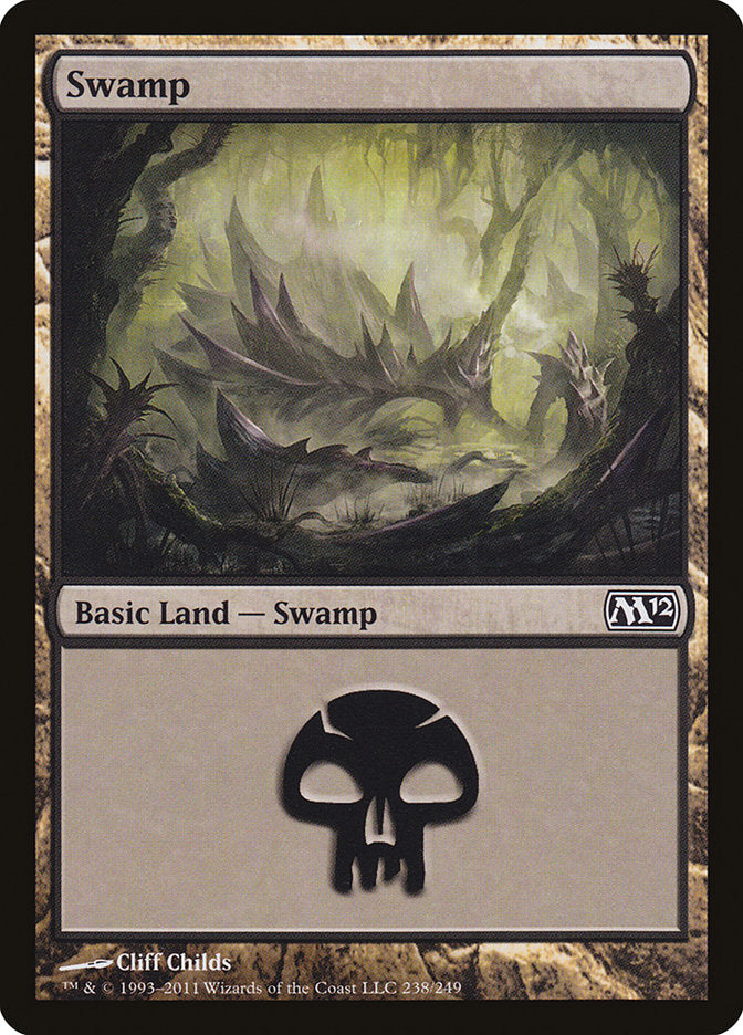 Swamp (238) [Magic 2012] | Gate City Games LLC