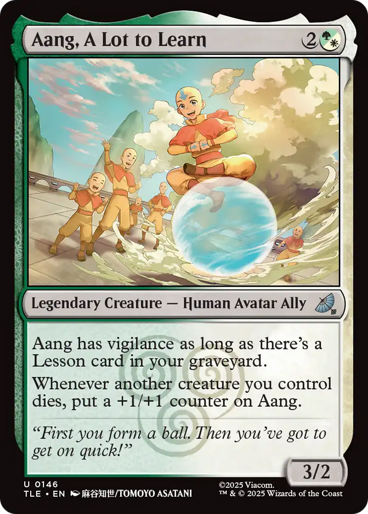 Aang, A Lot to Learn [Avatar: The Last Airbender: Eternal-Legal] | Gate City Games LLC