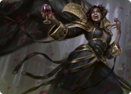 Bloodcrazed Socialite Art Card [Innistrad: Crimson Vow Art Series] | Gate City Games LLC