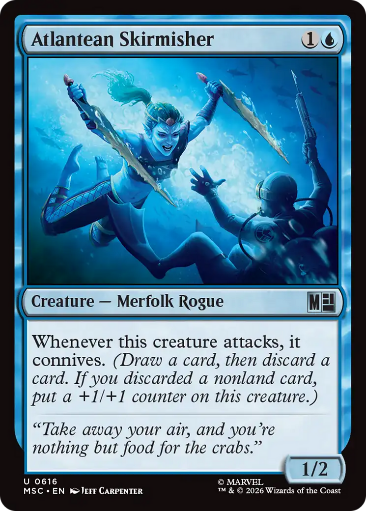 Atlantean Skirmisher [Marvel Super Heroes Commander] | Gate City Games LLC