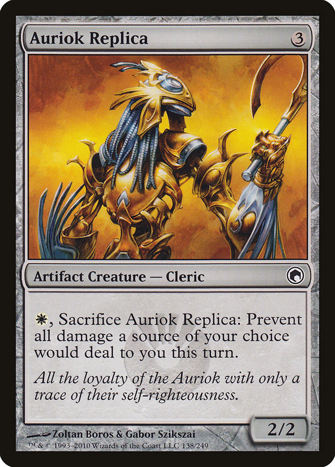 Auriok Replica [Scars of Mirrodin] | Gate City Games LLC