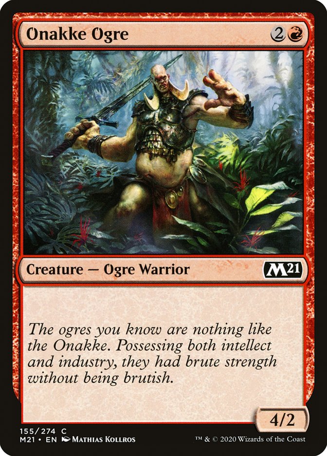 Onakke Ogre [Core Set 2021] | Gate City Games LLC