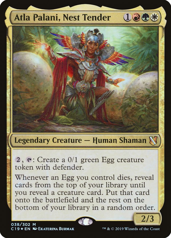 Atla Palani, Nest Tender [Commander 2019] | Gate City Games LLC