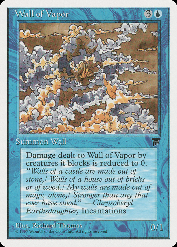 Wall of Vapor [Chronicles] | Gate City Games LLC