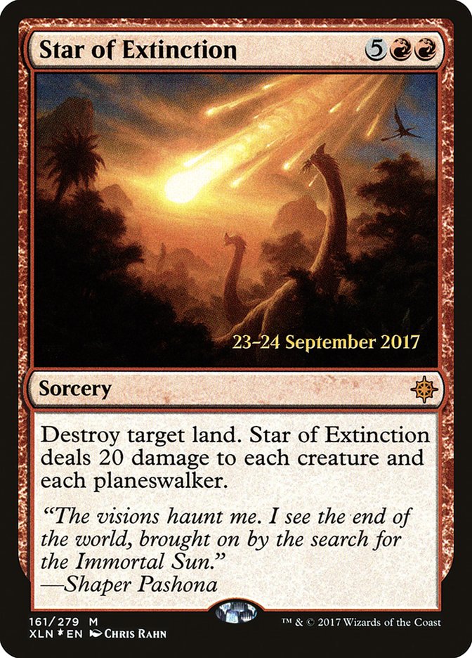 Star of Extinction [Ixalan Prerelease Promos] | Gate City Games LLC