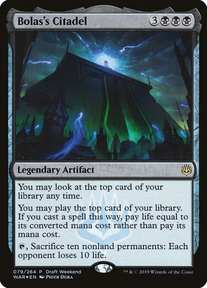 Bolas's Citadel (Draft Weekend) [War of the Spark Promos] | Gate City Games LLC