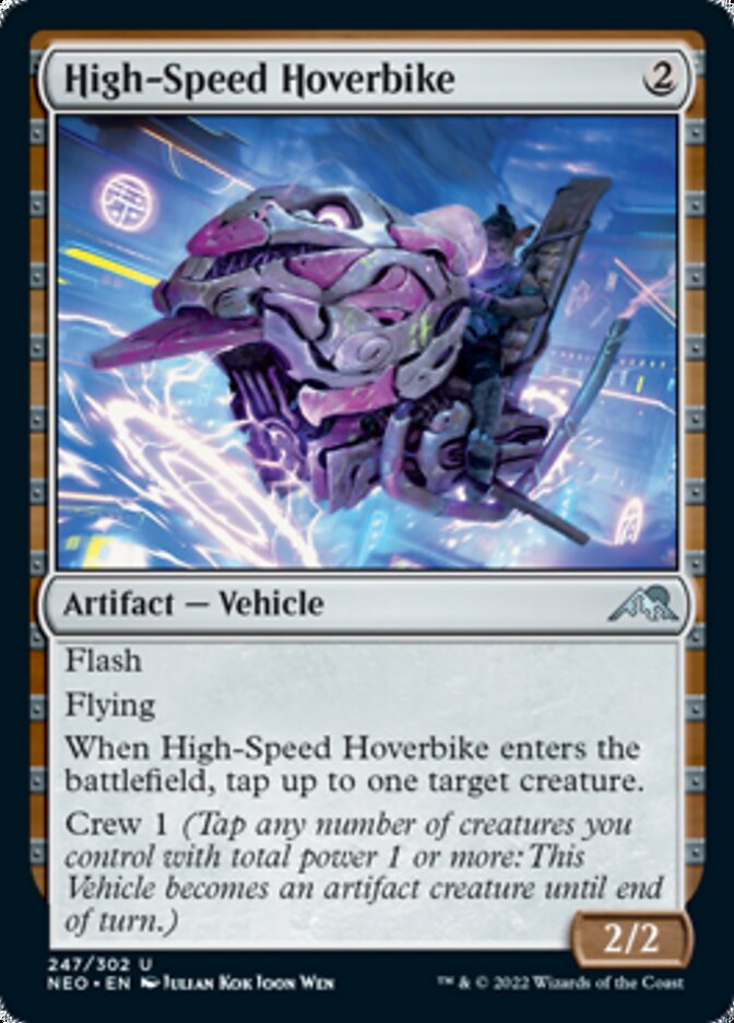 High-Speed Hoverbike [Kamigawa: Neon Dynasty] | Gate City Games LLC