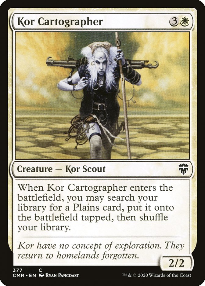 Kor Cartographer (377) [Commander Legends] | Gate City Games LLC