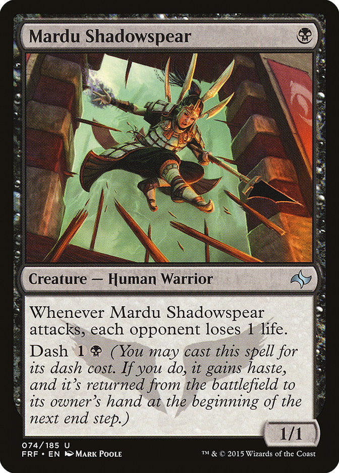 Mardu Shadowspear [Fate Reforged] | Gate City Games LLC