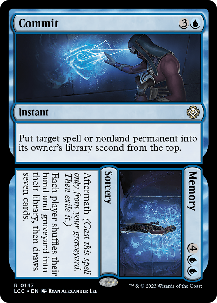 Commit // Memory [The Lost Caverns of Ixalan Commander] | Gate City Games LLC