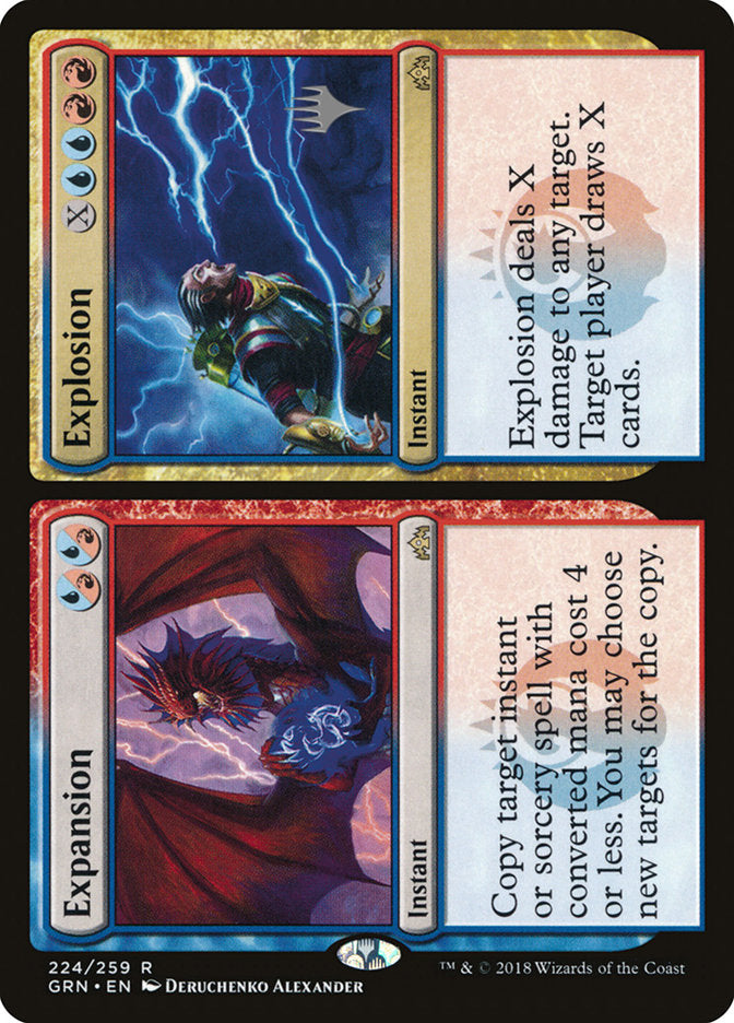 Expansion // Explosion (Promo Pack) [Guilds of Ravnica Promos] | Gate City Games LLC