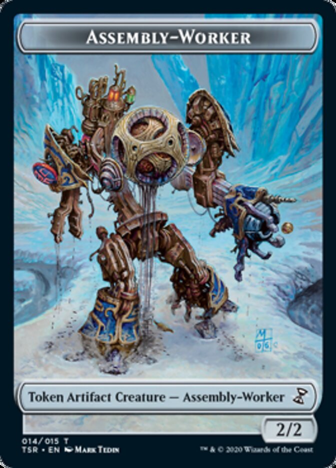 Assembly-Worker Token [Time Spiral Remastered Tokens] | Gate City Games LLC