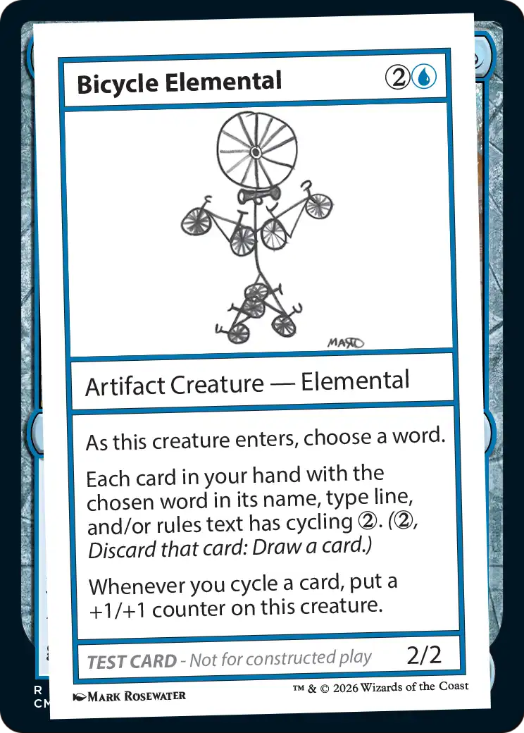Bicycle Elemental [Mystery Booster Playtest Cards] | Gate City Games LLC