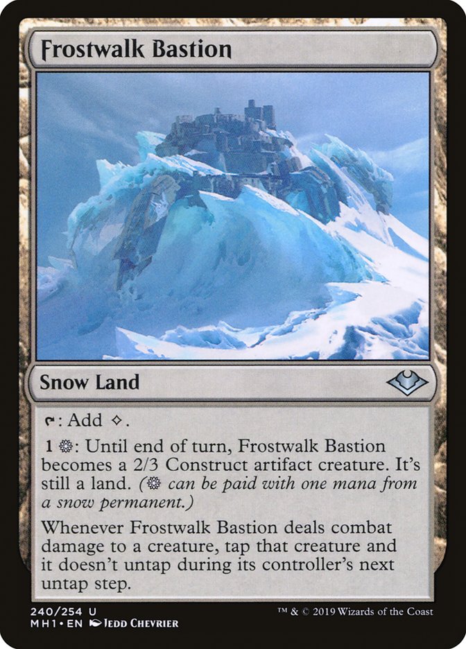 Frostwalk Bastion [Modern Horizons] | Gate City Games LLC