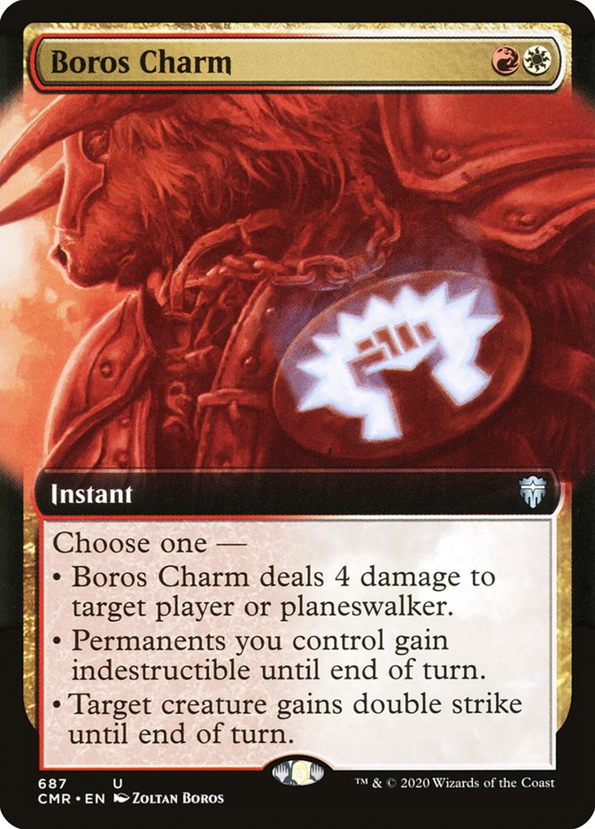Boros Charm (Extended Art) [Commander Legends] | Gate City Games LLC