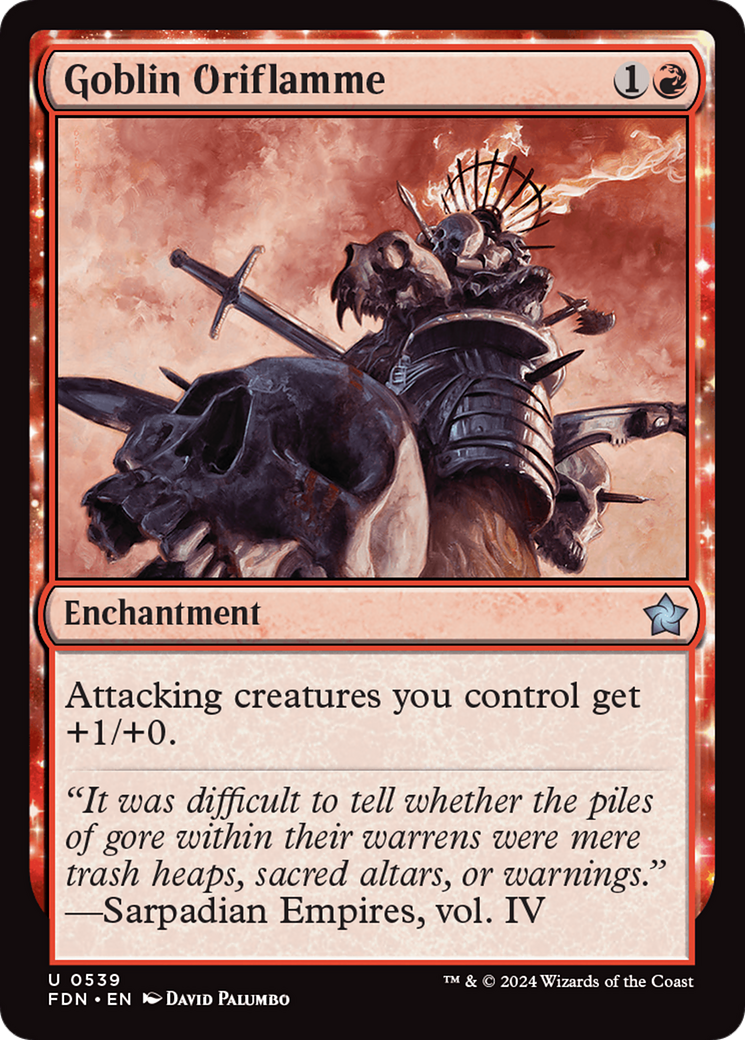 Goblin Oriflamme [Foundations] | Gate City Games LLC