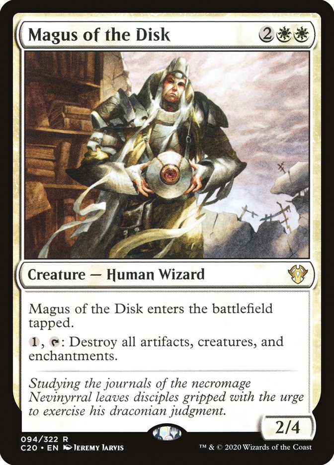 Magus of the Disk [Commander 2020] | Gate City Games LLC