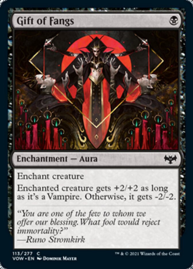 Gift of Fangs [Innistrad: Crimson Vow] | Gate City Games LLC