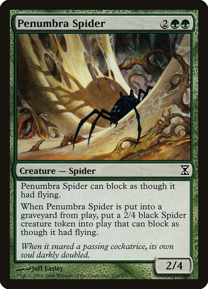 Penumbra Spider [Time Spiral] | Gate City Games LLC