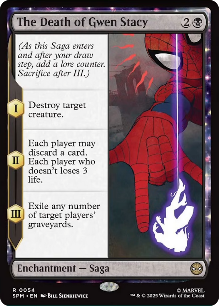 The Death of Gwen Stacy [Marvel's Spider-Man] | Gate City Games LLC